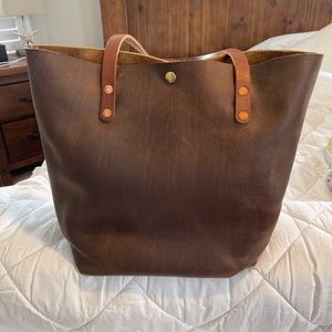KMM and Co leather tote